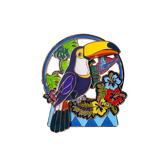 贝林自然世界巨嘴鸟冰箱贴博物馆文创产品 商品图1