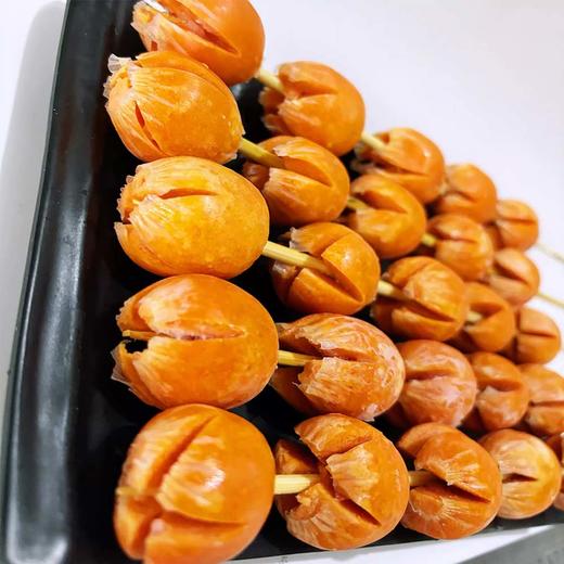 K大红德邻脆骨开花肠 1.1kg/袋(15串) 8袋/件 商品图2