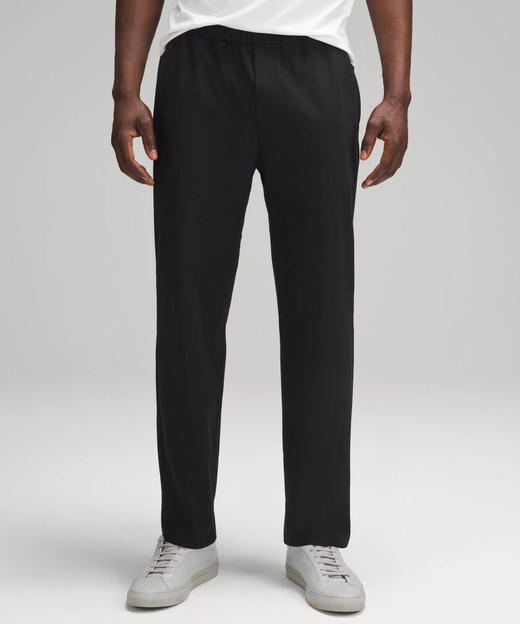 贸易公司渠道独家正版面料，原标原吊牌💥妈生品质【lu家男女同款梭织裤】✅高支高密双面材料，防风防泼耐脏污，内里爽滑不粘身✅裤管有松量修饰腿型，显瘦藏肉，不裹腿不紧绷 商品图4