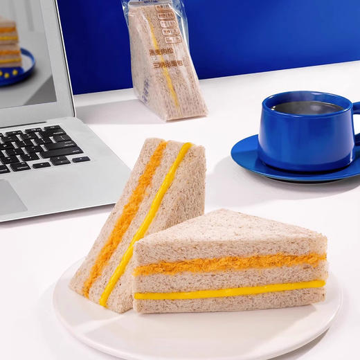 哈兰德黑麦无蔗糖肉松三明治 500g/份 商品图1