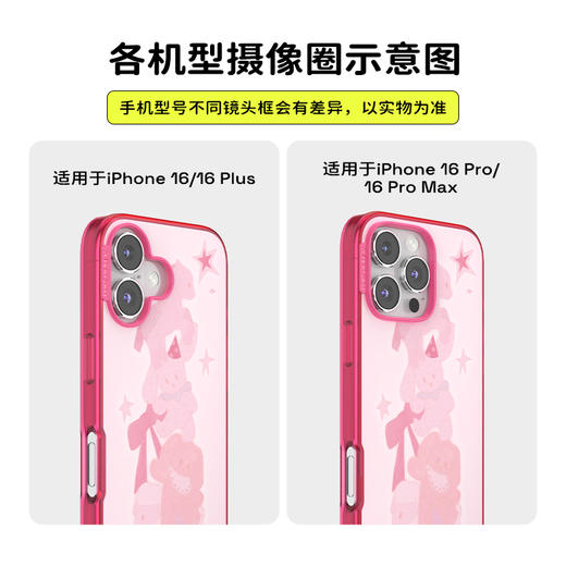 【毛绒故事·手机壳】草莓奶昔兔 POPCASE手机壳 MagSafe Popcase磁吸款 粉色 iPhone 16/15/14/13 商品图2