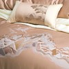 【春上新】10楼 富安娜素绣床单四件 -新疆长绒棉+新疆棉磨毛 丹霞似锦 吊牌价3980元 活动价1699元 商品缩略图3