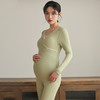 *【摩登孕妈】孕妇保暖德绒日发热无痕秋衣秋裤套装月子服睡衣哺乳上衣+保暖裤M-XXL 商品缩略图14