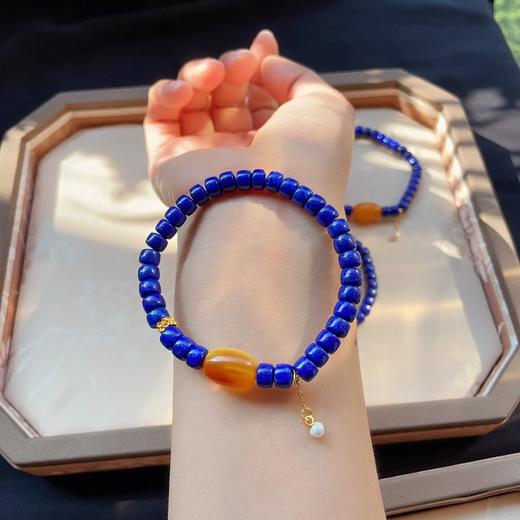 【宫里手串】天然青金石直切单圈手串 CR 商品图3