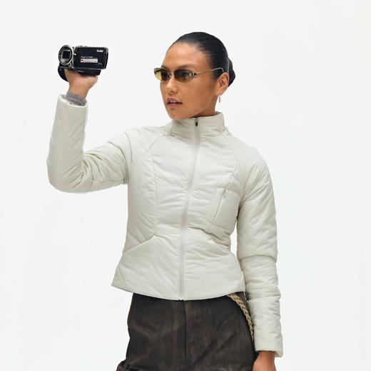 oneup收腰合身轻薄棉服 商品图2