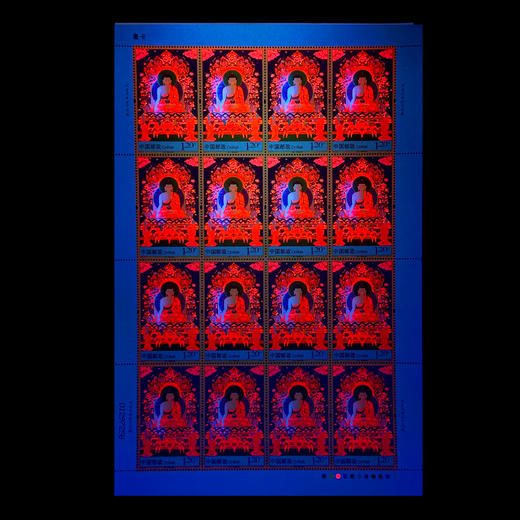 唐卡特种邮票！独特荧光效果！超美！ 商品图14