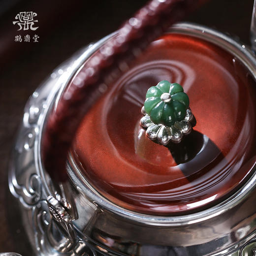 鹤鼎堂银壶闻天系列荓云汤沸镜面（银色）（缺货） 商品图2