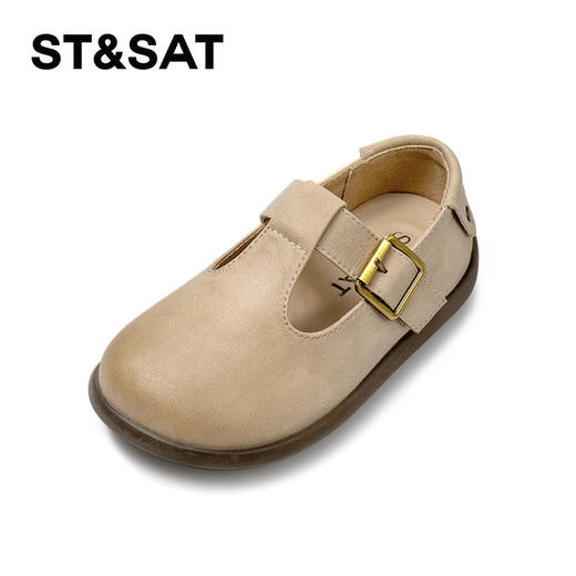 【童鞋】星期六时尚简约镂空女童小皮鞋SSC3192L11 商品图5