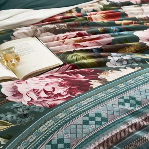 【春上新】10楼 富安娜 聚温暖床单四件套 / 绝色双骄 / 绿 吊牌价3980-4380元  活动价1599元 商品图2