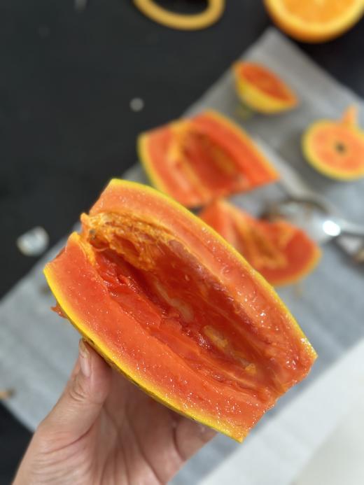 〔上海直发包邮01〕海南奶酪木瓜（树上熟） 商品图1