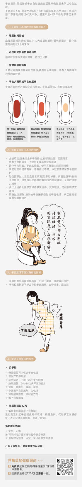 产后妈妈为什么要重视子宫复旧？