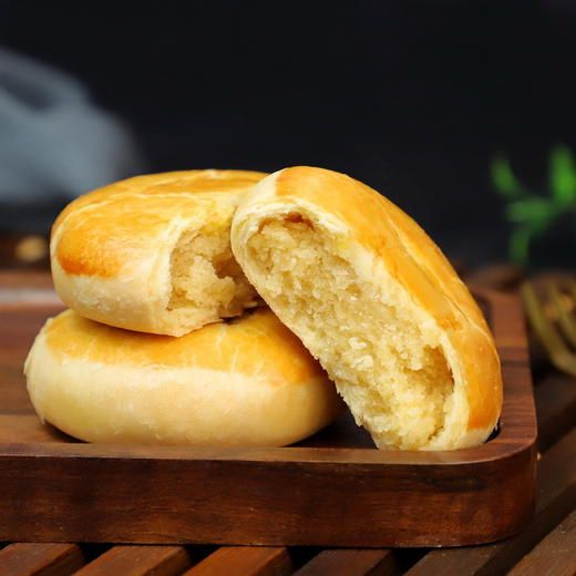 【经典传承！老婆饼】甄选优质原料，老师傅匠心制作，一口咬下层层酥脆，纯齿留香，老人零食特产传统糕点L 商品图1