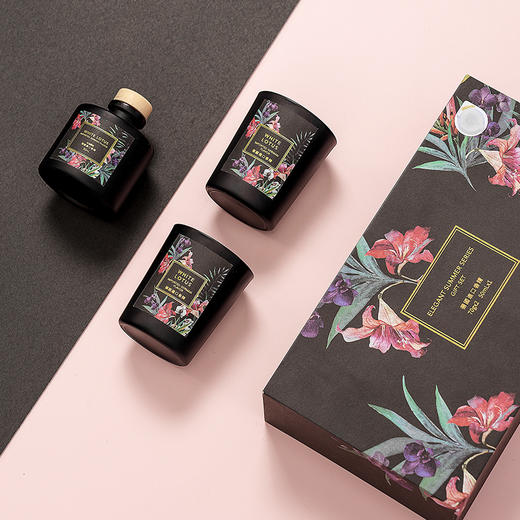 MINISO优雅夏花系列香薰礼盒4件套 商品图6
