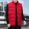 【新款DHD】大依优型大码男装立领棉马甲简约休闲宽松外套男坎肩背心上衣男士 商品缩略图9