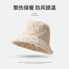 【撸猫感❗️超软糯奶fufu帽子】冬季新款保暖韩版大头围渔夫帽，亲肤聚热保暖防风御寒，百搭显脸小帽子秋冬天毛绒盆帽QQ 商品缩略图6