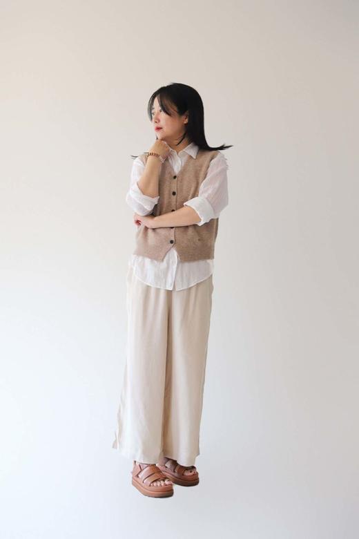 米马推荐 chill风 升级版老爷爷的马甲 95.7%的牦牛绒 商品图2