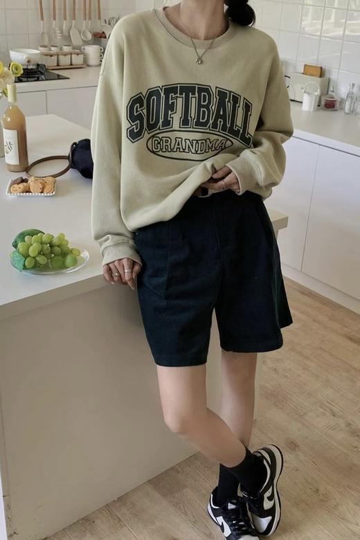 LNNNS 灯芯绒复古中裤 17217 商品图7