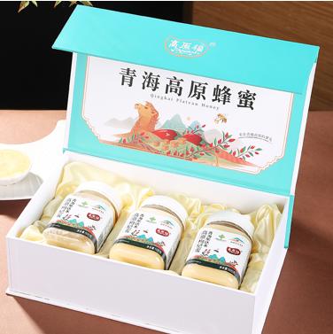 【青海高原】枸杞花蜜礼盒500g*3罐/盒 商品图0