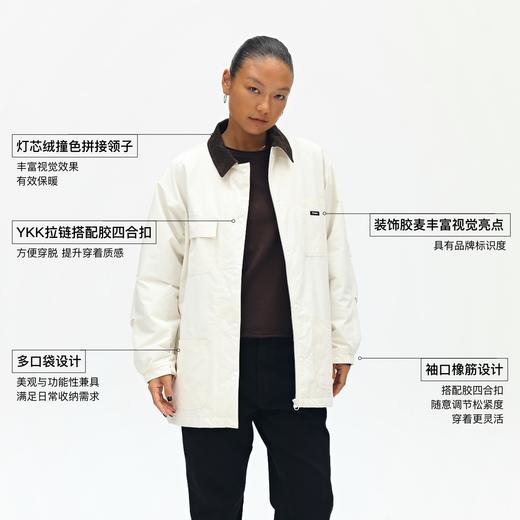 oneup工装口袋薄棉服 商品图4