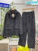 松植屋情侣款加厚使命珊瑚绒长袖套装冬季男女睡衣保暖家居服棉服 商品缩略图7