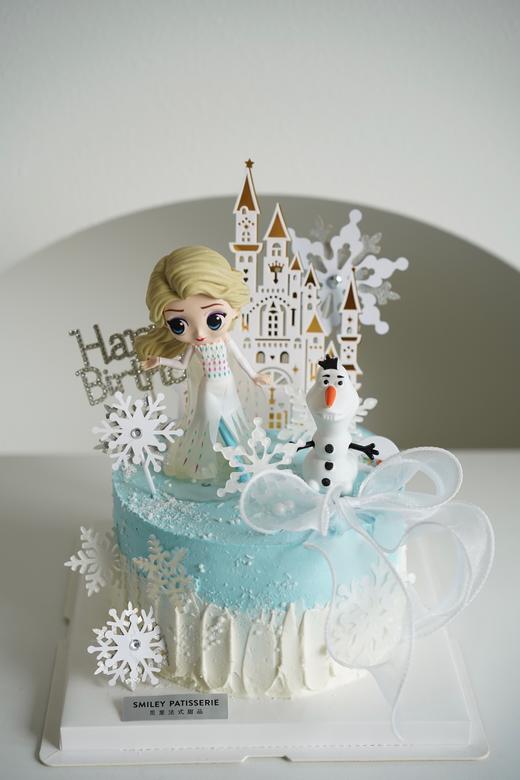 主题奶油蛋糕 | 鲜果原味奶油 - 冰雪城堡 商品图2