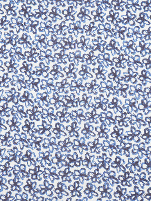 callisto蓝色棉亚麻混纺口巾 商品图3