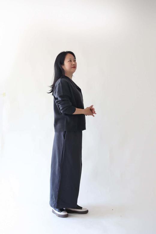 米马推荐 贴身不扎30.2%羊绒 别致偏门襟开衫 商品图3