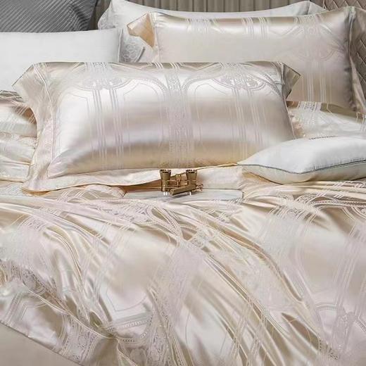 【罗卡芙】B7F  ROYALCOVER/罗卡芙丝绵提花四件套普瑞克 商品图3