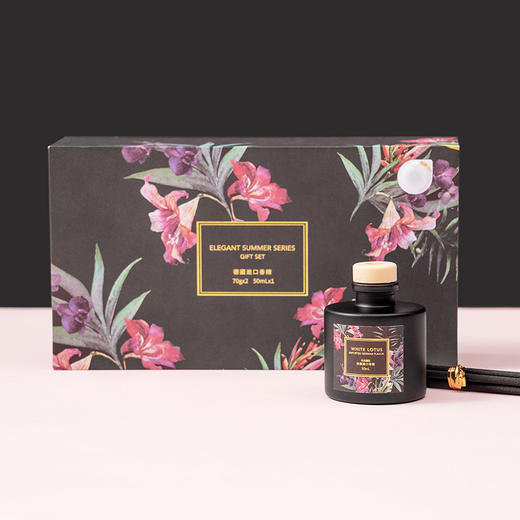 MINISO优雅夏花系列香薰礼盒4件套 商品图7