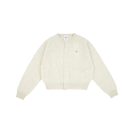 DANTON CREW NECK CARDIGAN 女装羊羔毛针织开衫 商品图1