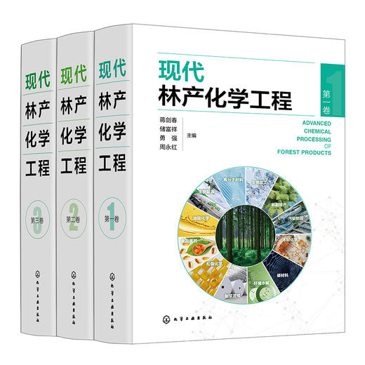 【全3册】现代林产化学工程系列套装 商品图1