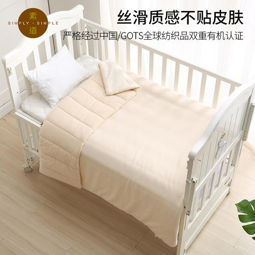 素道有机彩棉儿童纯棉被 被子 被褥 商品图2