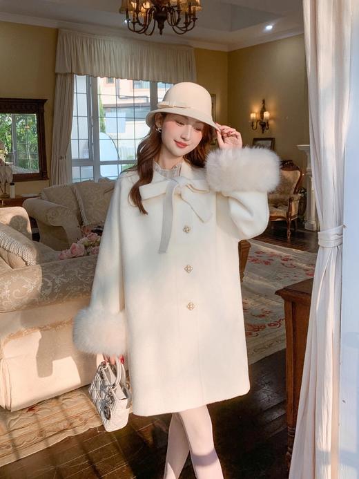 张心子【冬日恋歌 】气质蕾丝小衫 U2410013 商品图9