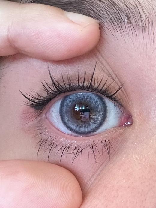Aimilens半年抛美瞳 虹膜蓝 14.2mm 商品图0