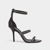 DSQUARED2 女士晚装高跟凉鞋 黑色 HSW0245 01507717 2124 商品缩略图0
