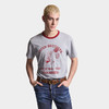 DSQUARED2 男士徽标印花棉质圆领短袖T恤 灰色 S71GD1493 S22146 972 商品缩略图1
