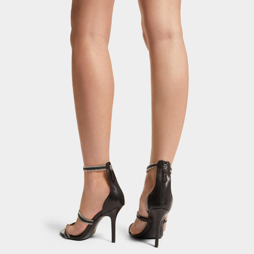 DSQUARED2 女士晚装高跟凉鞋 黑色 HSW0245 01507717 2124 商品图3