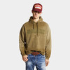 DSQUARED2 男士字母徽标棉质抓绒连帽卫衣 驼色 S74GU0818 S25030 728 商品缩略图2