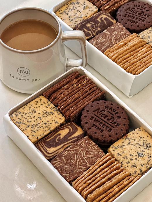 TSU美拉德曲奇-饼干-新年版饼干酥脆可健康又解馋下午茶点心饼干 商品图8