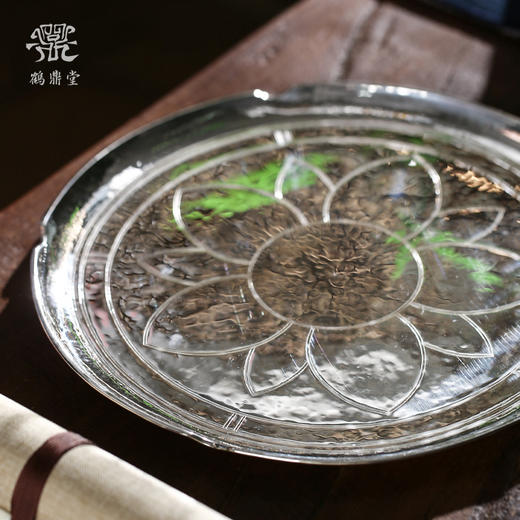 鹤鼎堂闻天系列泉源壶承镜面（银色）（缺货） 商品图3