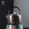 鹤鼎堂银壶闻天系列终南槌目纹汤沸（紫皮）（缺货） 商品缩略图0