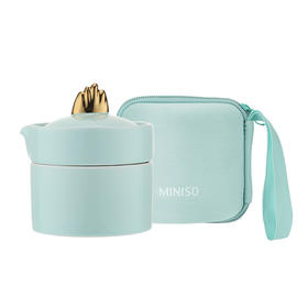 MINISO青山鎏金旅行茶具4件套