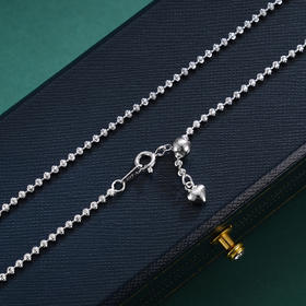 子佩集S925银【珠珠】项链【XL004096】纯银搭配链24寸60cm2410