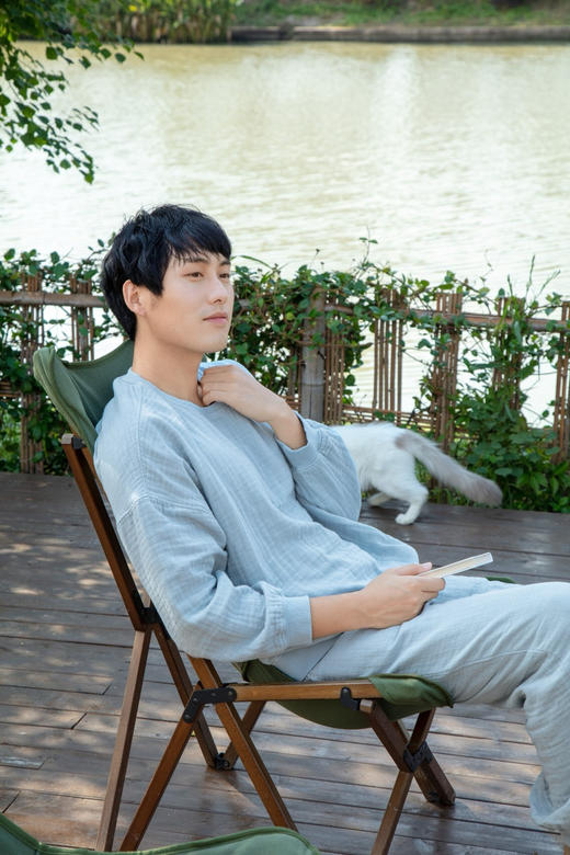 宜色家四层纱卫衣款家居服 商品图2