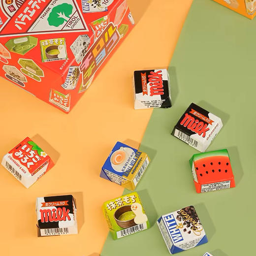 日本松尾多彩什锦代可可脂夹心巧克力103.6g 商品图2