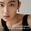A.n.Z回予 红玛瑙绳结耳钉绳结系列新中式耳饰 商品缩略图5