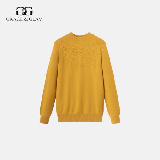 Grace&Glam 一线成衣伞形半高领毛衣 商品图0