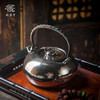 鹤鼎堂银壶闻天系列鼓钟槌目纹汤沸（银色）（缺货） 商品缩略图1