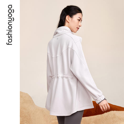 F14876加绒中长款休闲外套 商品图9