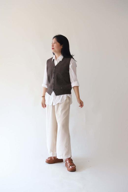 米马推荐 chill风 升级版老爷爷的马甲 95.7%的牦牛绒 商品图4